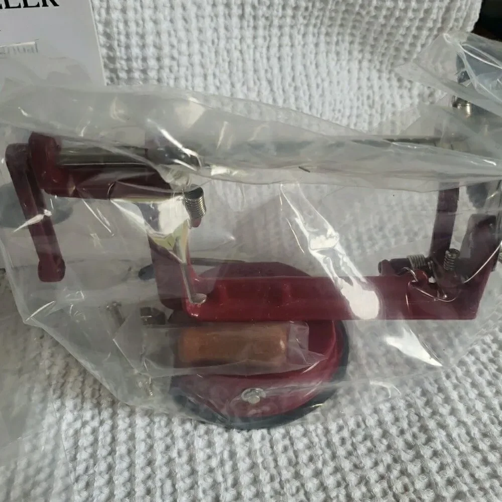 Roots & Branches Johnny Apple Peeler Suction Base VKP1010 Cast Iron Boxed Open